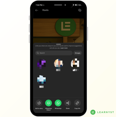 Blue Modern Stocks Investment Mobile App Promotion Instagram Post (1)