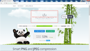 Compress online course image