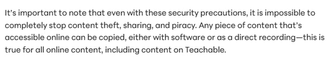 teachable security