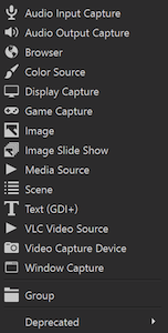 OBS Media Settings