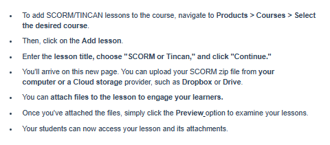 SCORM compliant LMS Learnyst