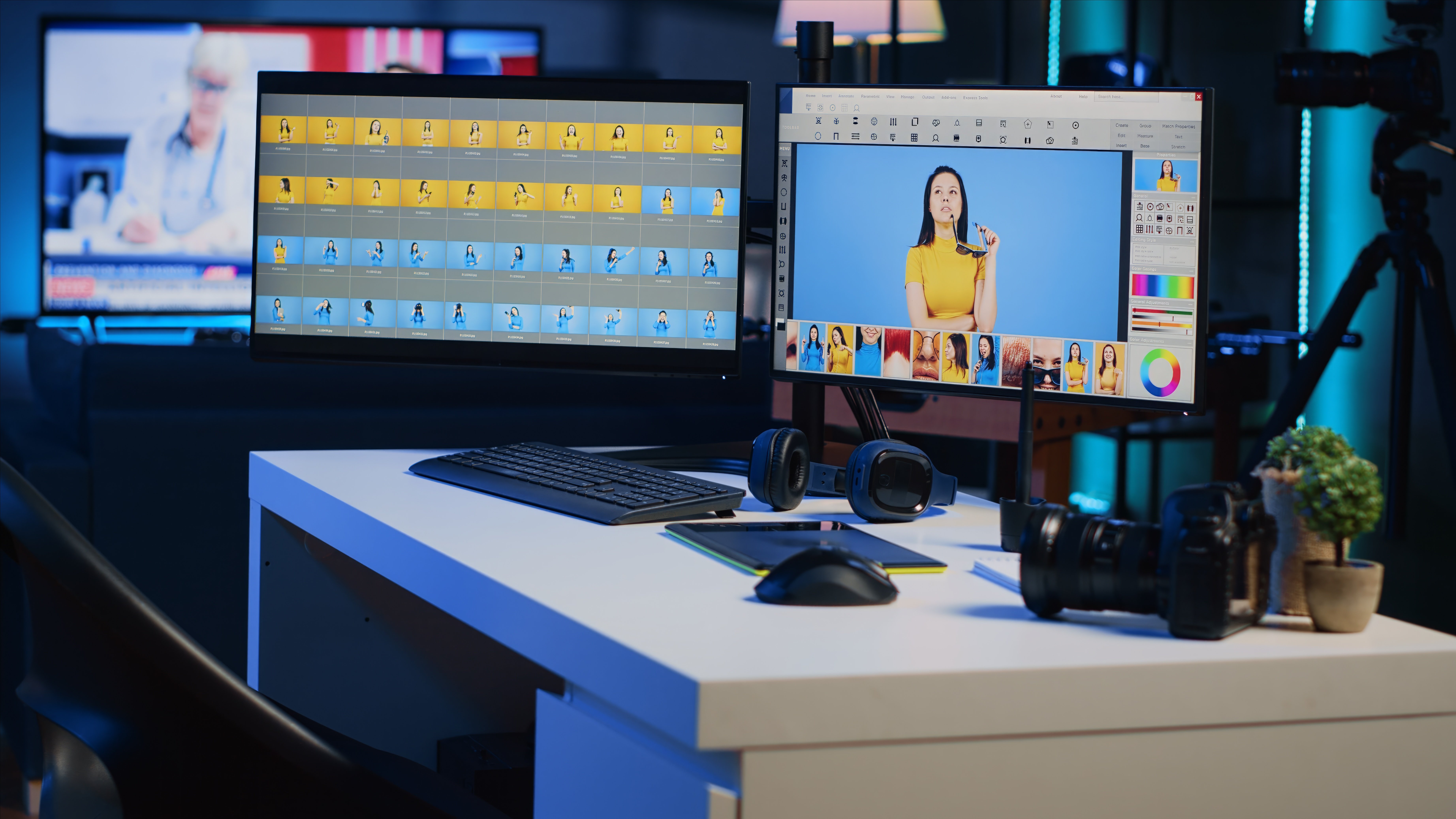 modern-creative-office-media-agency-with-multi-monitor-computer-setup-used-image-retouching-professional-post-processing-photography-studio-with-editing-software-interface-pc-screens