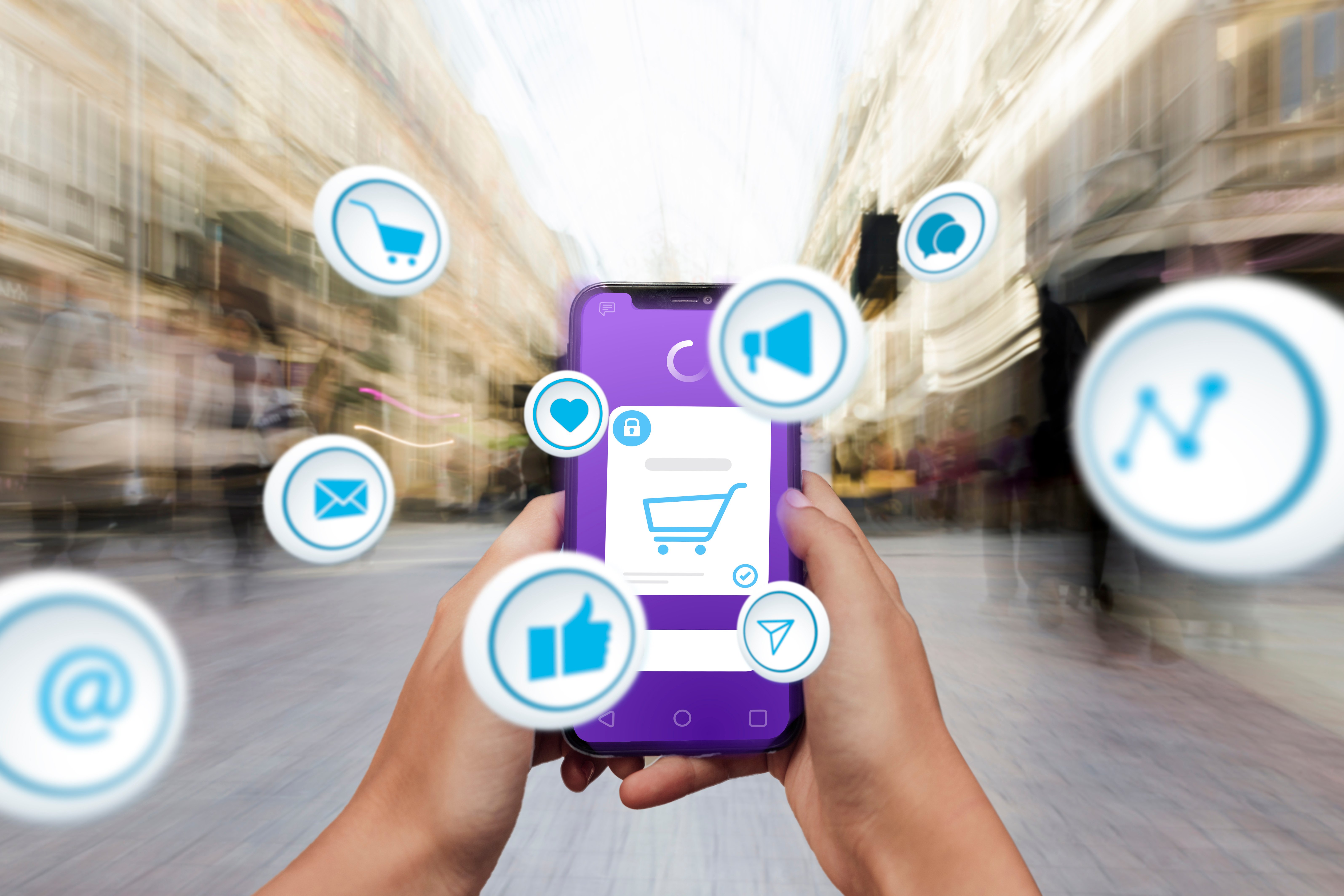 social-media-marketing-concept-marketing-with-applications