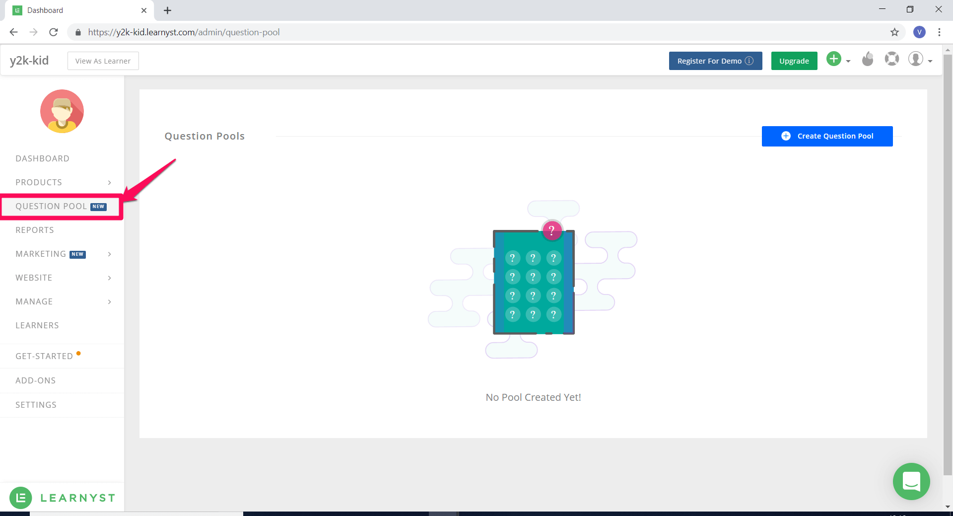 Question Pool – One stop spot to add, reuse and monitor your questions