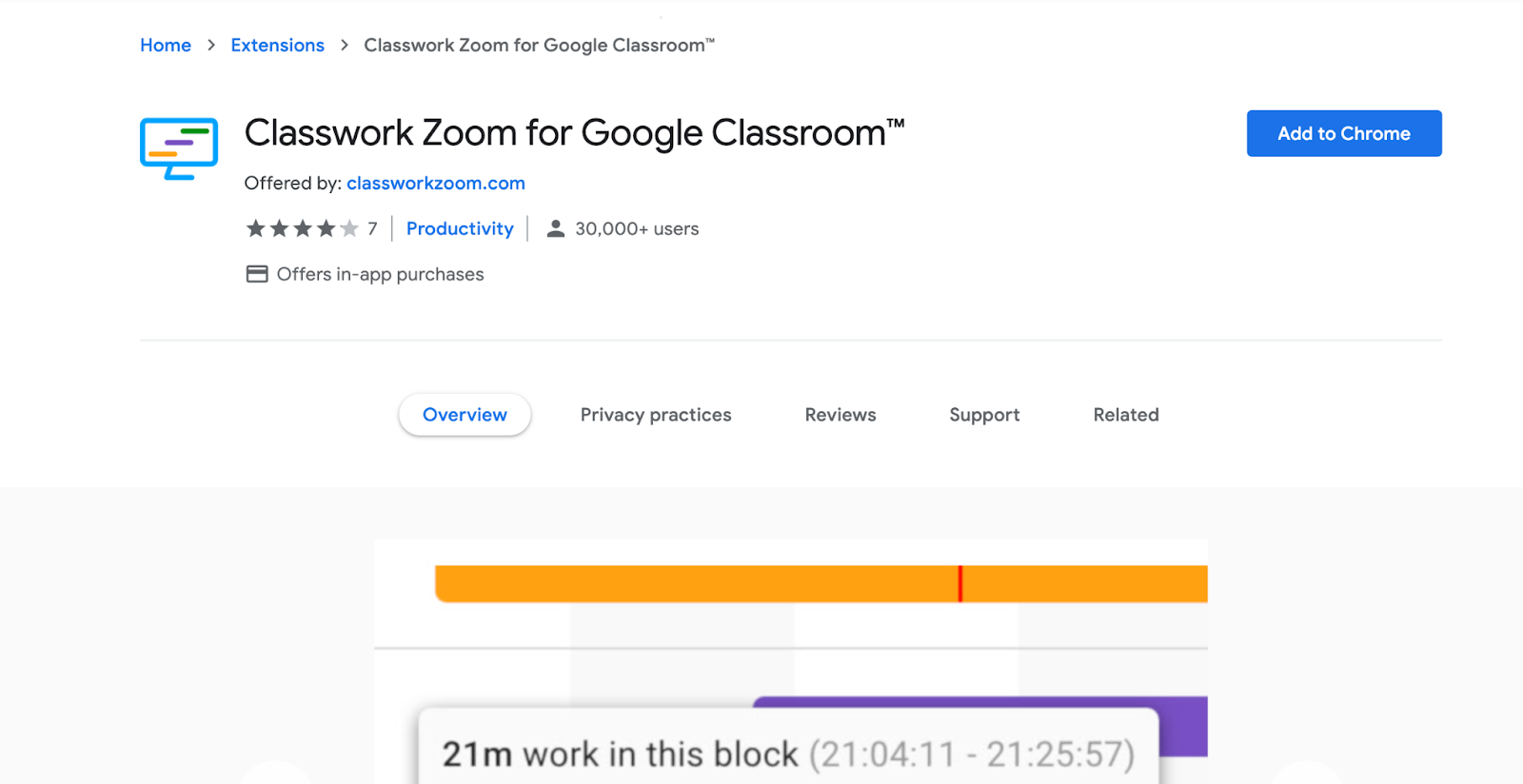 Classwork Zoom