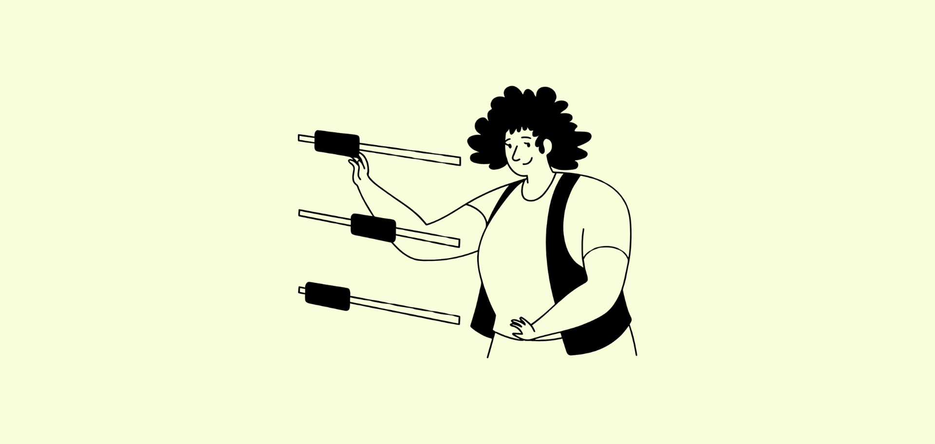 Illustration showing prompt adjustments 