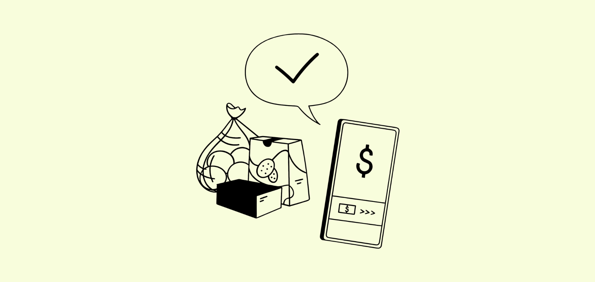 Illustration of UPI payment